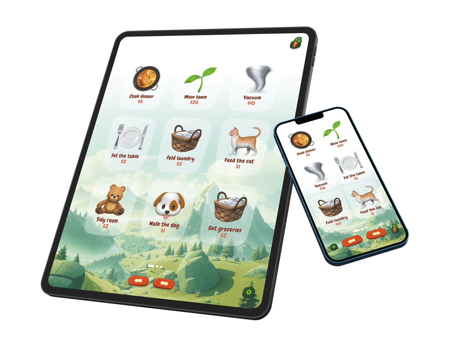 Tasks 'n Chores • Klusjes-app voor kinderen